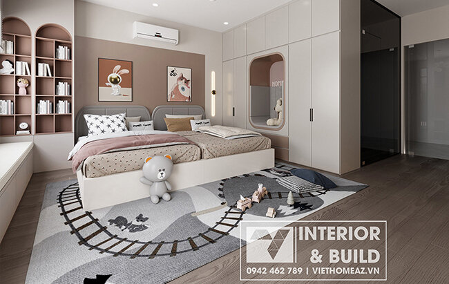 Thiết Kế Phòng Ngủ Bé Gái Quận 9 TPHCM