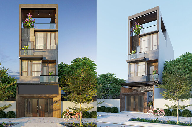 Nội Thất Nhà Phố 4 Tầng Biên Hòa Đồng Nai