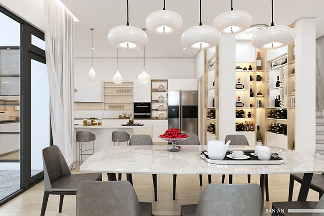 Thiết Kế Nội Thất Nhà Phố Dĩ An Bình Dương